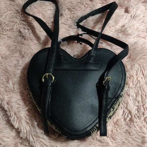 Juicy Couture heart backpack bag/purse